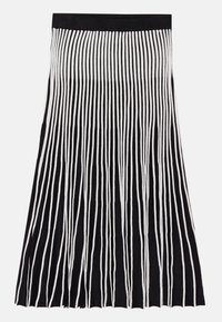 A-snit nederdel - black/white