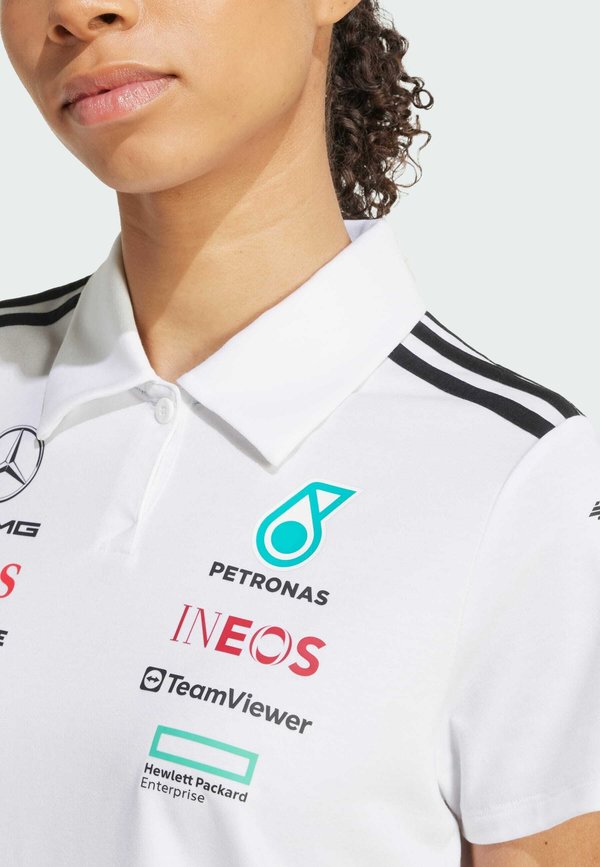 MERCEDES - AMG PETRONAS FORMULA ONE TEAM WHITE WOMEN - Polo shirt4
