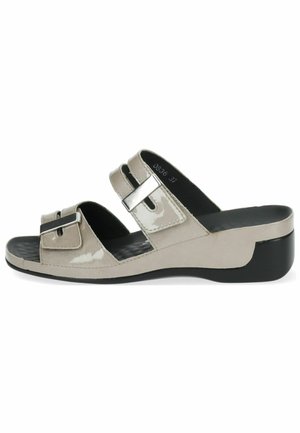 Vital Schuhe Mules med hæl - taupe