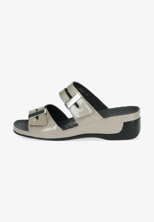 Vital Schuhe Mules med hæl - taupe