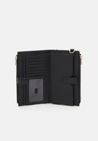 Guess YARMILLA SLG DBL ZIP ORGANIZER - Denarnica - black