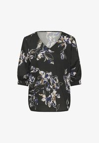 Non sélectionné, black blue flowers