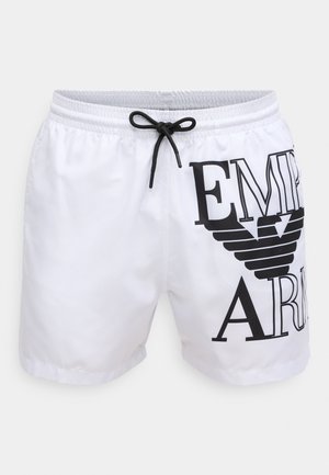 BOLD LOGO BOXER - Plavecké šortky - white