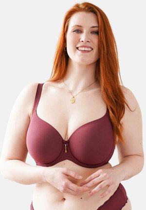 SHAPE - Triumph MINIMIZER SENSATION BH TRUE Bügel W01 - claret/dunkelrot