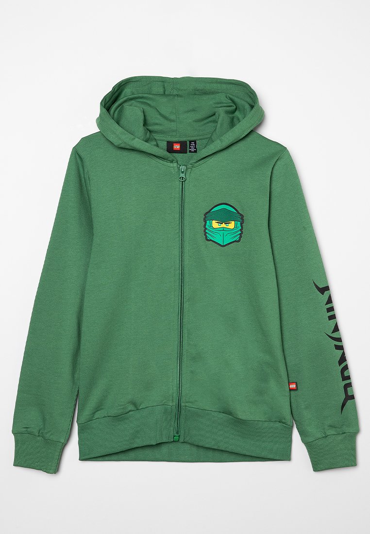 Bluză de molton cu fermoar