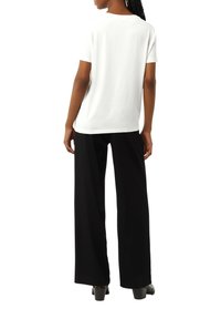 comma MIT STRASSAPPLIKATION - Print T-shirt - weiß