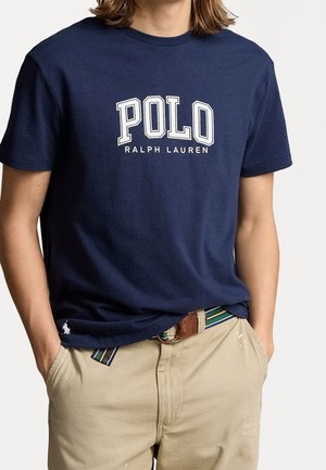 Triko s potiskem - dark blue