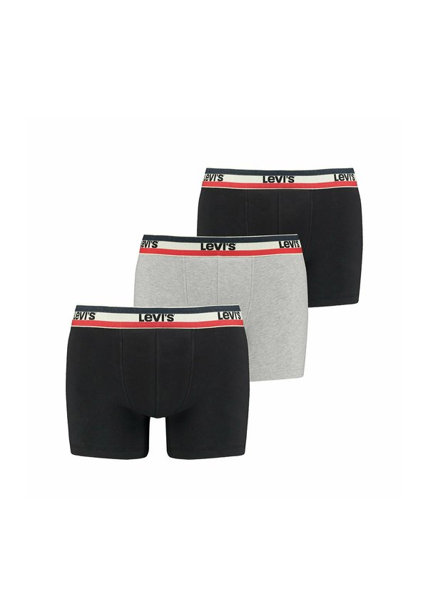 6ER PACK  - Trunks - schwarz grau3