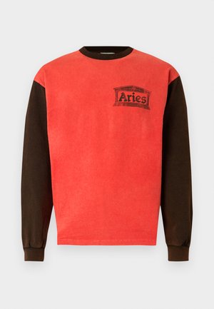 AGED ANCIENT TEMPLE UNISEX - Μπλούζα με μακριά μανίκια - red