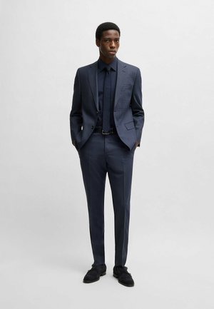 Smart slip-ons - dark blue one