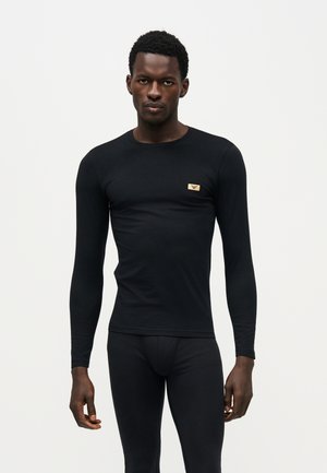 Emporio Armani, CREW NECK - Потник - black