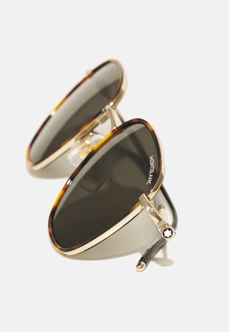 Herren Taschen & Koffer | Mont Blanc UNISEX Sonnenbrille havana/gold-coloured/grey/braun - ZC61734 Herren Taschen & Koffer | Mont Blanc UNISEX Sonnenbrille havana/gold-coloured/grey/braun - ZC61734