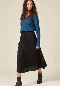 BONOBO Jeans UMWELTFREUNDLICHER  - Maglione - bleu canard