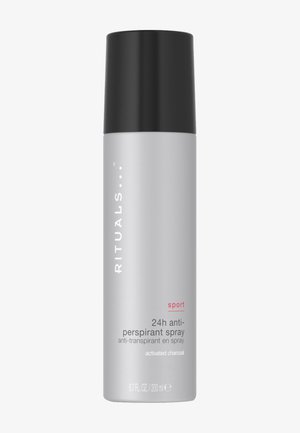 24H ANTI-PERSPIRANT SPRAY SPORT - REFRESHING - CHARCOAL & MINT COMPLEX - Deodorant - -