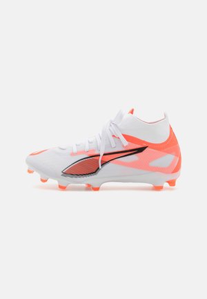 ULTRA 5 MATCH - Jalkapallokengät tekonurmi - white/black/glowing red
