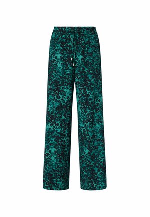 LIU JO, LIU JO LONG CRÊPE TROUSERS - Stoffhose - multi-coloured