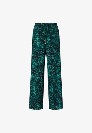 LIU JO, LIU JO LONG CRÊPE TROUSERS - Stoffhose - multi-coloured
