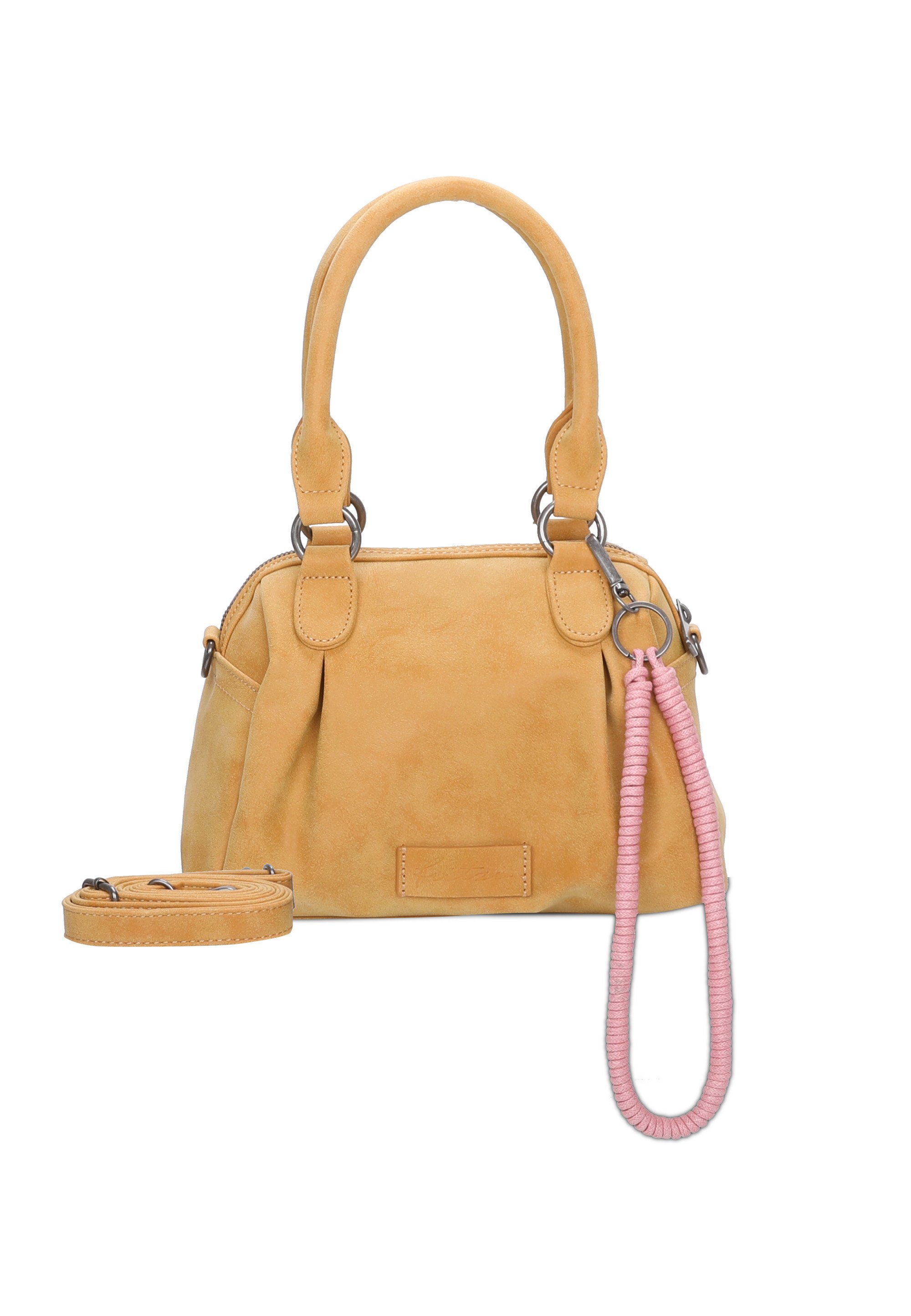 Sac à Dos Fritzi Aus Preußen Fritzi33 – Honey Mustard Avec Pompon