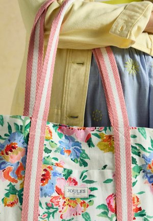 Joules, PROMENADE CANVAS TOTE BAG  . - Kandekott - floral