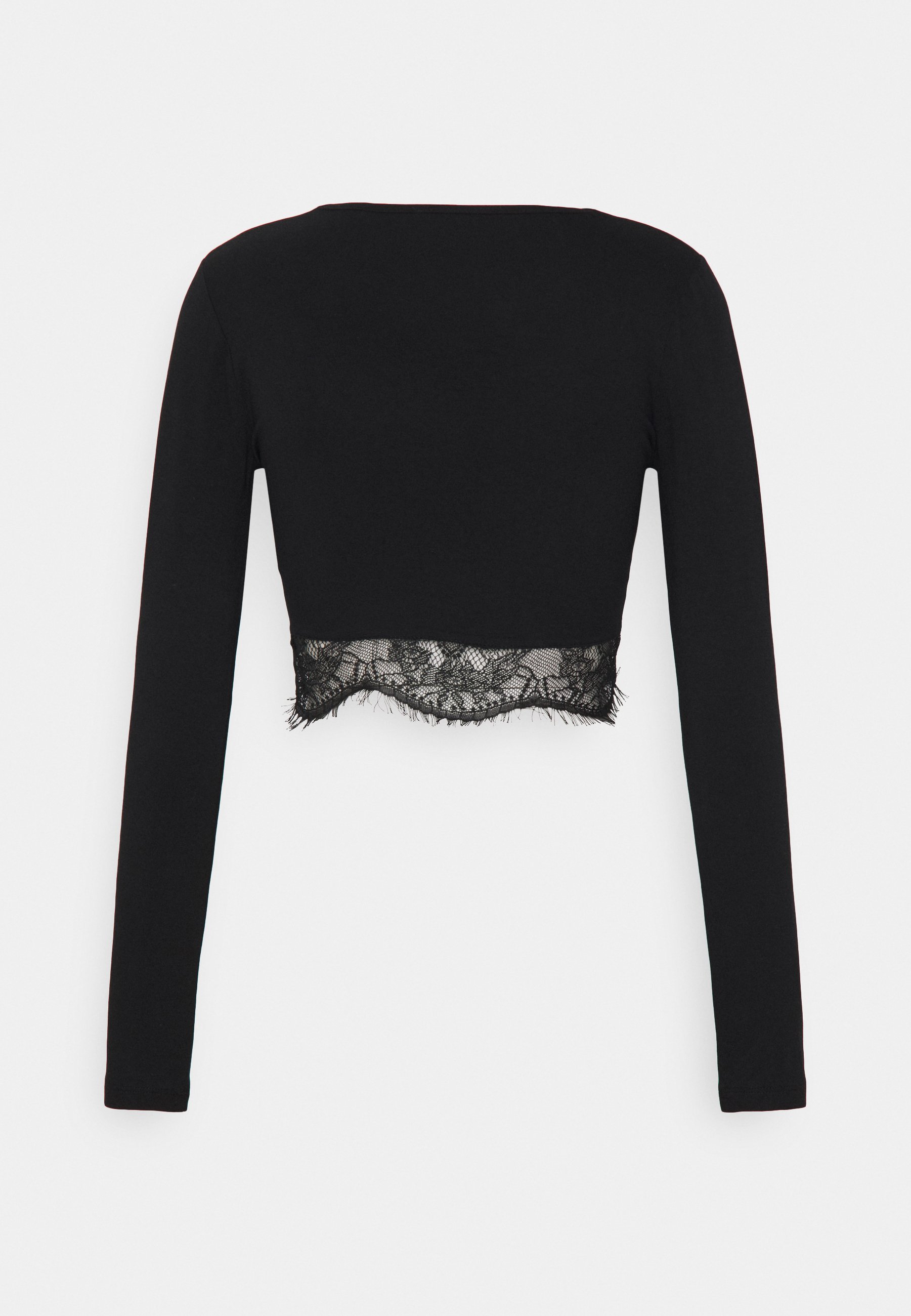 cropped langarmshirt