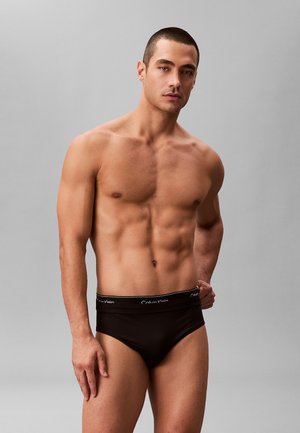 DOUBLE WAISTBAND  - Bañador tipo slip - black