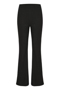 SHILLA FLARED PANT - Tygbyxor - black