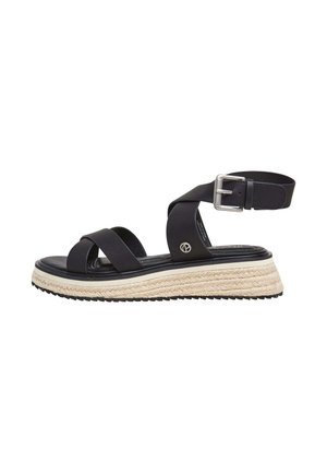 KATE NATURE - Platform sandals - black