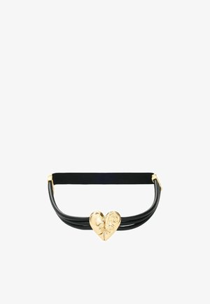 Desigual, EMBELLISHMENTS - BELT HEART EMBELLISHMENTS . - Cinturón de cintura - black