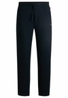 WAFFLE OPEN CUFFS - Pyjamabroek - dark blue three