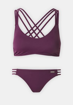 Bruno Banani, BIKINI SET - Bikini - bordeaux
