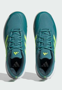 adidas Performance GAMECOURT 2 - Clay court tennissko - arctic fusion   lucid lemon   cloud white