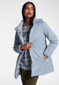 Elena Mirò IMBOTTIA REVERSIBILE ANTIPIOGGIA - Cappotto invernale - azzurro