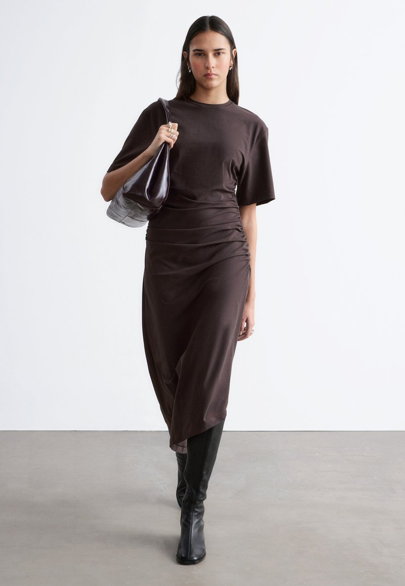 & other stories brown dress Sweater Dress [Ear-3L89820] S main image 1