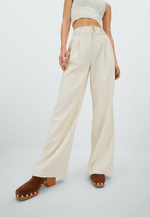 Pantalon classique - stone