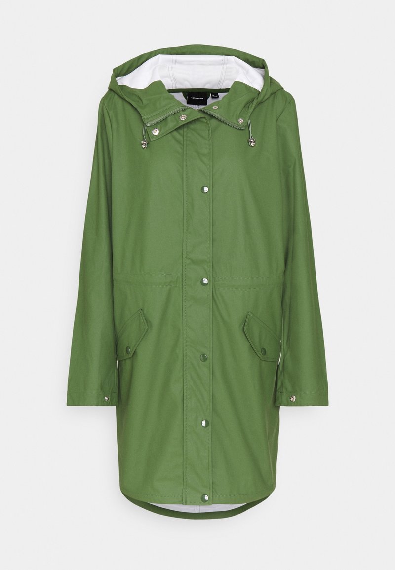 Vero Moda Tall Regnjakke / vandafvisende jakker - dark green