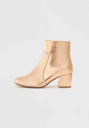 Boots à talons - rose gold-coloured