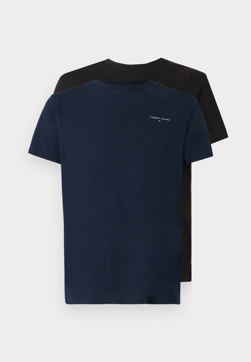 Tommy Jeans T-shirt basic zwart Tommy Jeans T-shirt basic zwart