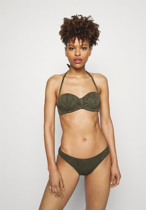 Buffalo WIRE BANDEAU SET - Bikini - oliv