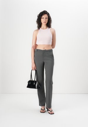 JDYLUCKY CROPPED TANK 3 PACK - Viršus - cloud dancer/black/chalk pink