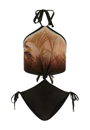 Guess, BEDRUCKTER EINTEILER BADEANZUG - Traje de baño - mehrfarbig schwarz
