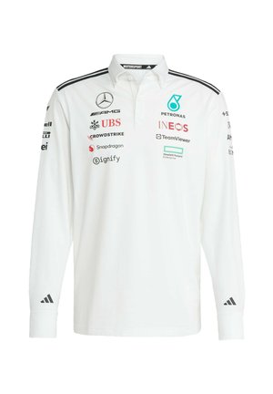 adidas Originals MERCEDES - AMG PETRONAS FORMULA ONE TEAM LONG SLEEVE MEN - Long sleeved top - white   black