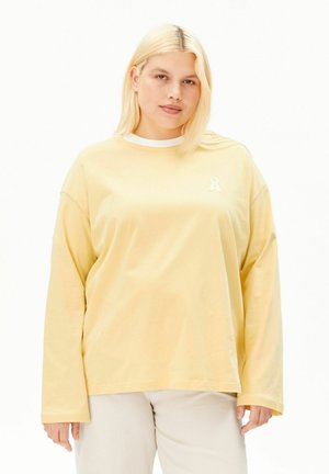 ARMEDANGELS, ICONIC Å FIETAA - Langarmshirt - golden hay