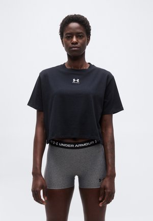 RIVAL BOXY TEE SOLID - Basic póló - black/white