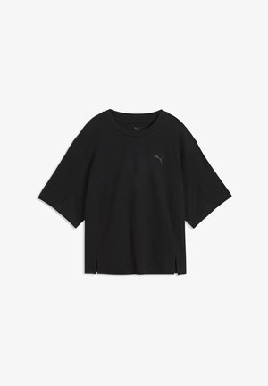 Puma, HER RELAXED T-SHIRT - T-shirts basic - black