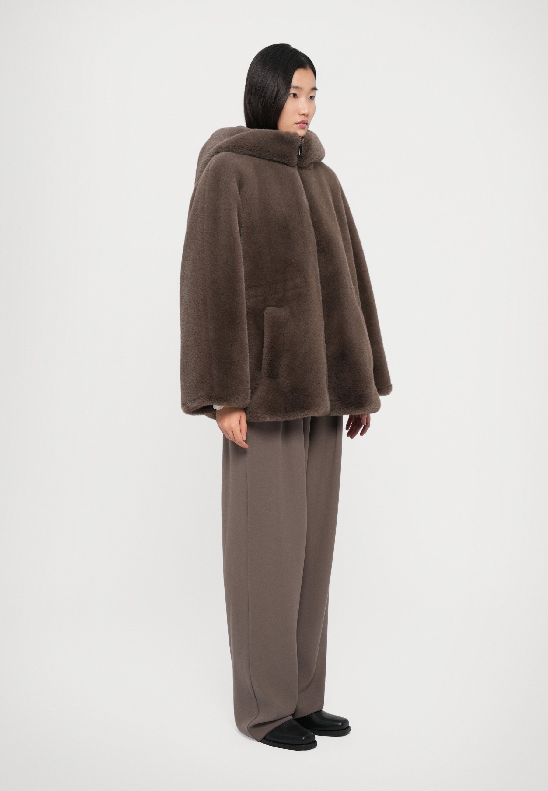 Emporio Armani COAT - Winter coat - taupe - Zalando.co.uk