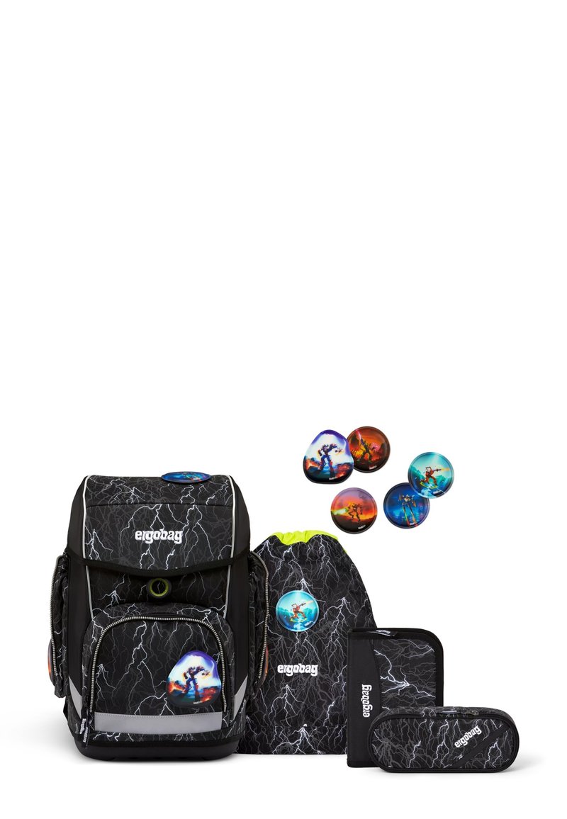 Ergobag CUBO 5-TEILIG - Cartable d'école - super reflektbär