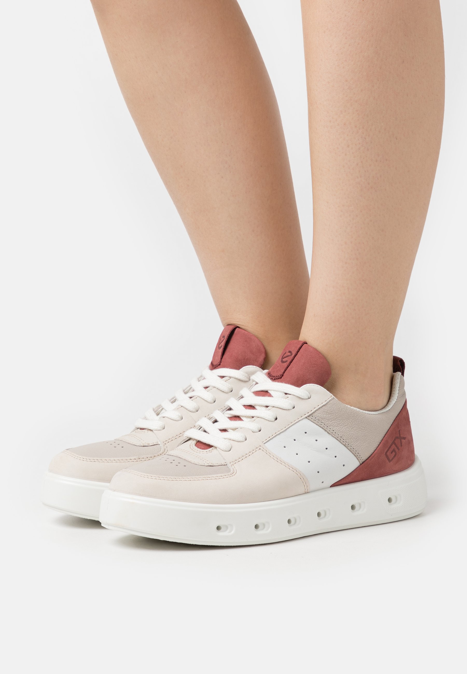 ECCO STREET 720 - Sneaker low - limestone/petal trim/beige 