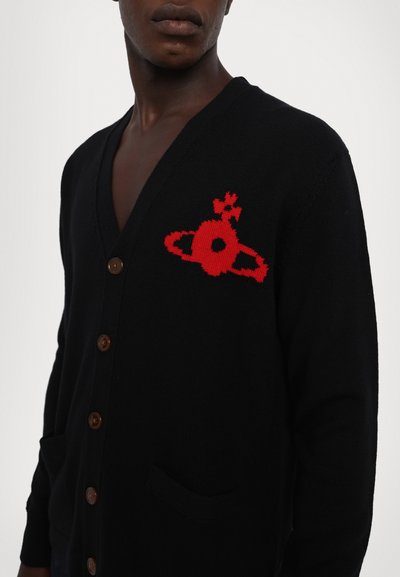 Vivienne Westwood ALEX CARDIGAN UNISEX - Strickjacke - black