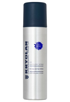 KRYOLAN UV-DAYGLOW SPRAY - Hairspray - uv blue