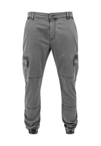 WASHED JOGGING - Cargo trousers - grey